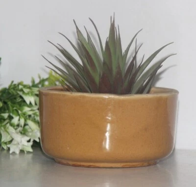 Utensilios de cocina antiguos de piedra arena cuenco redondo original tallado a mano 10 Foto 1 de 4