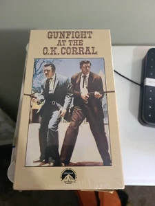 GUNFIGHT AT THE O.K. CORRAL (VHS, 1989) New Never opened with Paramount seal, pk - Picture 1 of 7