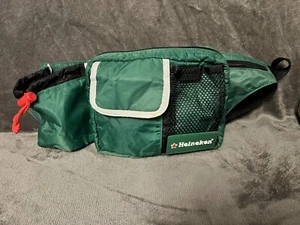Heineken Beer Green Fanny Pack Zipper Waist Bag - Festivals - Bild 1 von 7