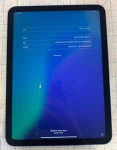 Apple iPad 10th Gen. - 64GB - Blue - as-is for salvage/parts/disassembly - Afbeelding 1 van 6