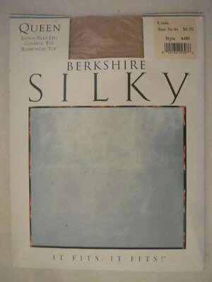 Berkshire Mujer Talla Grande Queen Todo el Día Puntera Reforzada Transparente 3x-4x Lino 4489 Foto 1 de 3
