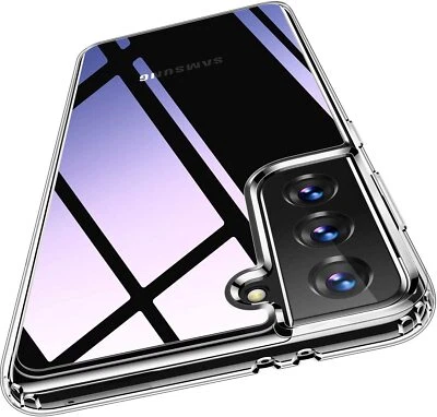 COVER PER SAMSUNG GALAXY S21 5G / S21+ PLUS / S21 ULTRA CUSTODIA TRASPARENTE TPU - Immagine 1 di 4