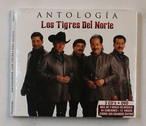Los Tigres Del Norte Antologia US 3CD + DVD 2014 Sealed! Latin Norteño - Bild 1 von 1