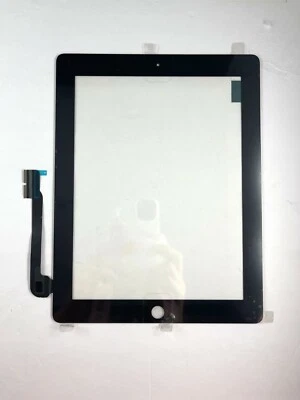 Digitalizador Pantalla Táctil Original iPad 3ª 4ª Generación Negro Con Adhesivos Foto 1 de 3