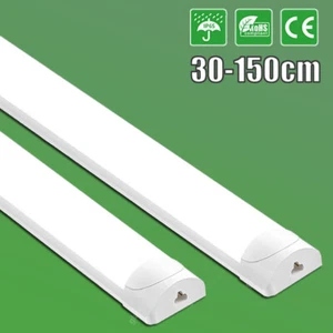 Tubo fluorescente LED lampada per ambienti umidi 60/90/120/150 cm lampada tubolare plafoniera - Foto 1 di 20