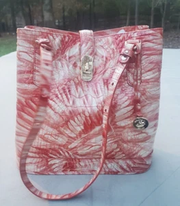 Gebrauchte Brahmin Fiora Pink Flamingo Melbourne - Bild 1 von 12