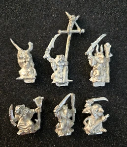 Warhammer Fantasy Battle Marauder Skaven Lot x6-Metal GW - Picture 1 of 2