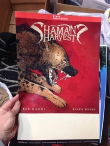 Shamans Harvest Red Hands Black Deeds PROMO POSTER 11x17 NEW - Picture 1 of 1