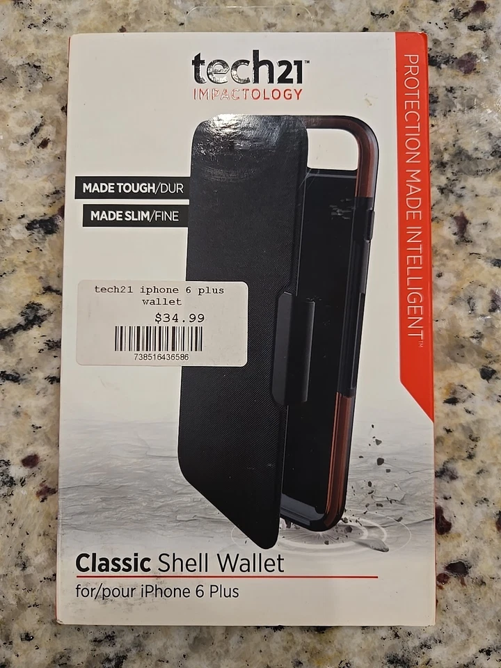 Tech21 - EVO Tactical Case for Apple iPhone 6 Plus Black - Image 1 of 4