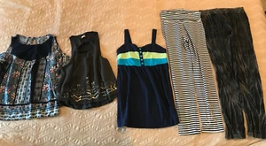 5pc Lot GIRLS size 16 Abercrombie Hollister Limited Too GUESS Poof Tops Leggings - Picture 1 of 12