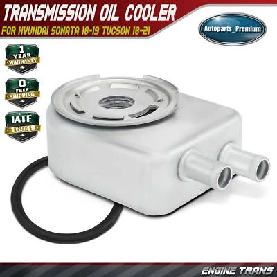 Enfriador de aceite de motor para Hyundai Sonata 18-19 Tucson 18-21 Kia Optima 16-20 Genesis Foto 1 de 4