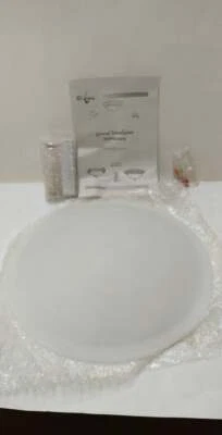 3 light fixture, Y-320A-OWL Old World Leather - Image 1 of 4