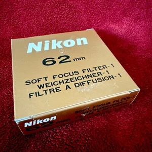 Nikon 62mm Soft Focus 1 Filter **NOS** - Picture 1 of 1