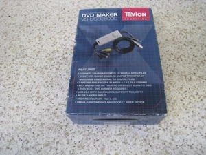 Tevion DVD Maker VS-USB2800D : périphérique de capture AV / S-Vidéo USB MPEG 4 - Photo 1/2