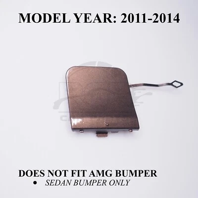 Parachoques Trasero tow hook cover para Mercedes Clase C W204 11-14 Dolomita - Imagen 1 de 4