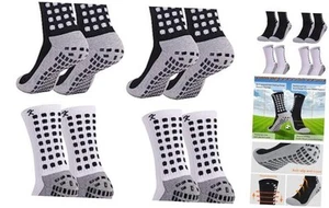Men's Athletic Socks for Men Socks Soccer Socks for Men 9-12 Non Slip Sports - Picture 1 of 8