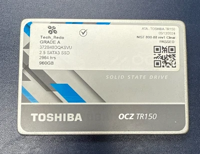 Toshiba OCZ TR150 960GB SSD TRN150-25SAT3-960G 2.5" Solid State Hard Drive - Image 1 of 2