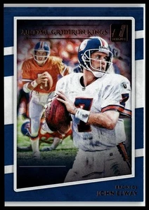 2020 Donruss #ATGK-JE John Elway All-Time Gridiron Kings - Picture 1 of 2