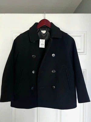 Abrigo de lana J Crew Crewcut, niños talla 8, original $198., nuevo con etiquetas Foto 1 de 4