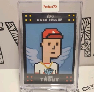 Mike Trout 2021 Topps Project 70 #930 🔥 Ben Baller 🔥 Los Angeles Angels - Picture 1 of 2