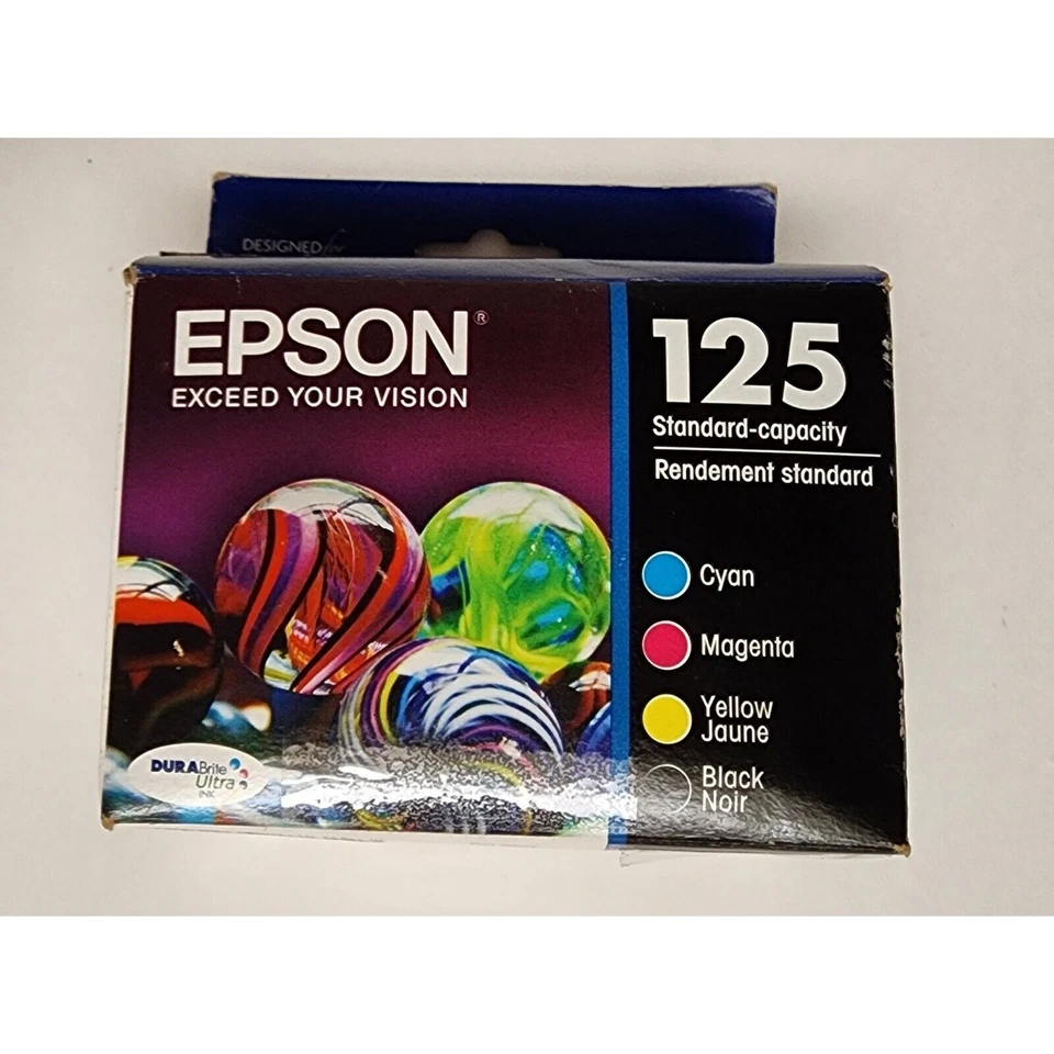 125 (T125520) Yellow/More than one color/Cyan Ink Cartridge