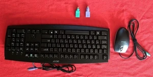 NEW- VINTAGE OEM Acer SK-1688 Keyboard & Acer Net Scroll Track Ball Mouse -MINT- - Picture 1 of 24