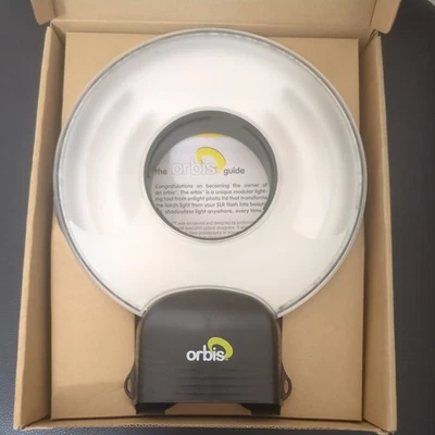 Orbis Ring Flash Universal Flash Adaptor Diffuser ENL-ORB1-A New Open Box - Image 1 of 4