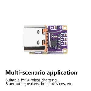5x USB-C PD QC 3.0 DC 5V 9V 12V 15V 20V Módulo disparador de alimentación de voltaje ajustable - Imagen 1 de 22