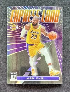 2023-24 Panini Donruss Optic LeBron James Silver Prizm Express Lane #9 - Picture 1 of 2