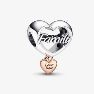 Charm Pandora Openwork Family 782326C00 - Foto 1 di 3