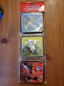 New Zealand Coasters Set Of Six (6) New - Bild 1 von 9