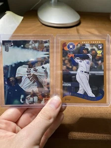 2020 Stadium Club And Topps Archive Yordan Alvarez Rookie 2 Card Lot - Picture 1 of 2