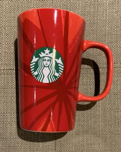 2014 12oz Starbucks Red Holiday Christmas Blend Collection Coffee Cup Mug - Picture 1 of 4