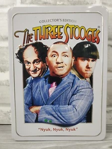 The Three Stooges: Collector's Edition 4 DVD's & Collectable Pin & Booklet Nyuk - Picture 1 of 11