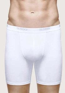 OFFERTA 2 PEZZI SLOGGI MEN BASIC LONG Boxer Gambaletto Uomo BIANCO- NERO-GRIGIO - Foto 1 di 16