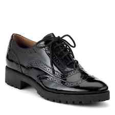 Sperry Black Patent Wingtip Oxfords Size 7 