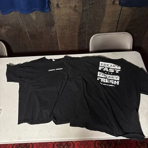 Jimmy Johns Uniforms Lot Of 2 Size XL, Fits Like A SMALL - Picture 1 of 4