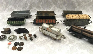 LOT JOUETS ANCIENS TRAIN WAGON JEP UNIS- FRANCE SNCF HORNBY MECCANO MODÉLISME - Picture 1 of 11