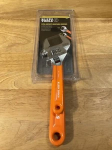 Klein Tools Juego de llaves ajustables de capacidad adicional de 2 piezas D5072 empuñadura de cojín 10” 6” - Imagen 1 de 7