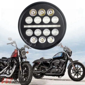 Club Style 5.75" LED Headlight For Harley Dyna Softail Street Bob Low Rider - Picture 1 of 9