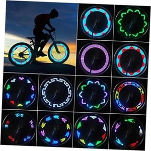 Bike Wheel Lights, LED Waterproof Bicycle Spoke Light, Bright Safety 1 Pack - Picture 1 of 8