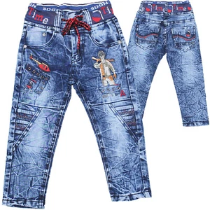 Jungen Kinder Jeans Kinderhose Jeanshose Kinderjeans elastischer Bund Gummizug - Bild 1 von 3