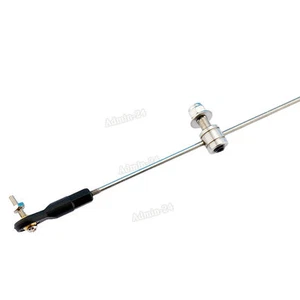 RC Boat Push Rod Kit M2 Plastic Rod End With Linkage Stoppers M2 200mm Pull Rod - Picture 1 of 4