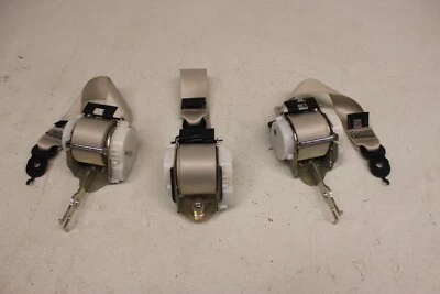 Rear Right Left Center Upper Seat Brlt Set Oyster BMW OEM F01 F02 750i 2010-15 - Image 1 of 4