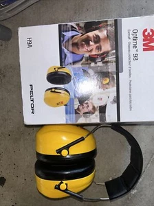 3M PELTOR OPTIME 98 EARMUFFS NOISE REDUCTION OF 25DB 3M08091 * - Picture 1 of 2