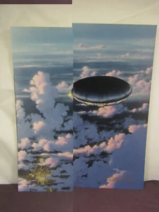 signed/numbered art print, "Flying Saucer" by Patricia Davis, 10x8, SF art,5/200 - Picture 1 of 3