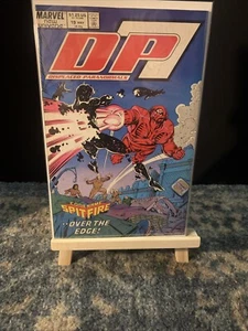 Dp7 Displaced Paranormals Spit Fire Comic, VTG 80’s, Board And Sleeved! Marvel!! - Picture 1 of 9