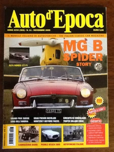 Oldtimer November 2009 - MG B Spider - Pebble Beach 2009 - Alfa Romeo 177 F1 - Bild 1 von 1