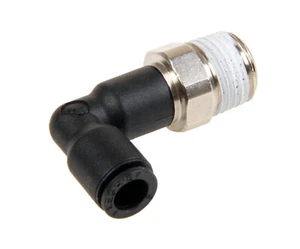 Legris LF3000 Metric Push In Male Extended Stud Elbow BSP Taper Fitting 3129 - Picture 1 of 4