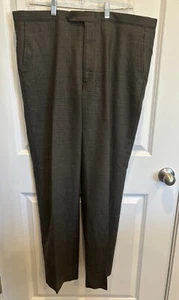 Sansabelt Jaymar Ruby Men’s Pants Brown/Houndstooth Vintage 100% Pure Wool Size - Picture 1 of 6